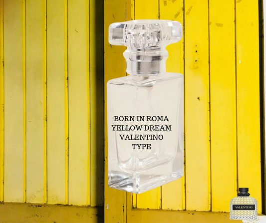 Born in Roma yellow dream- Valentino (Type)