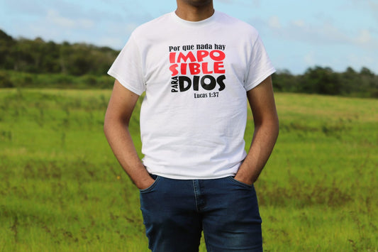 Porque no hay nada imposible para Dios