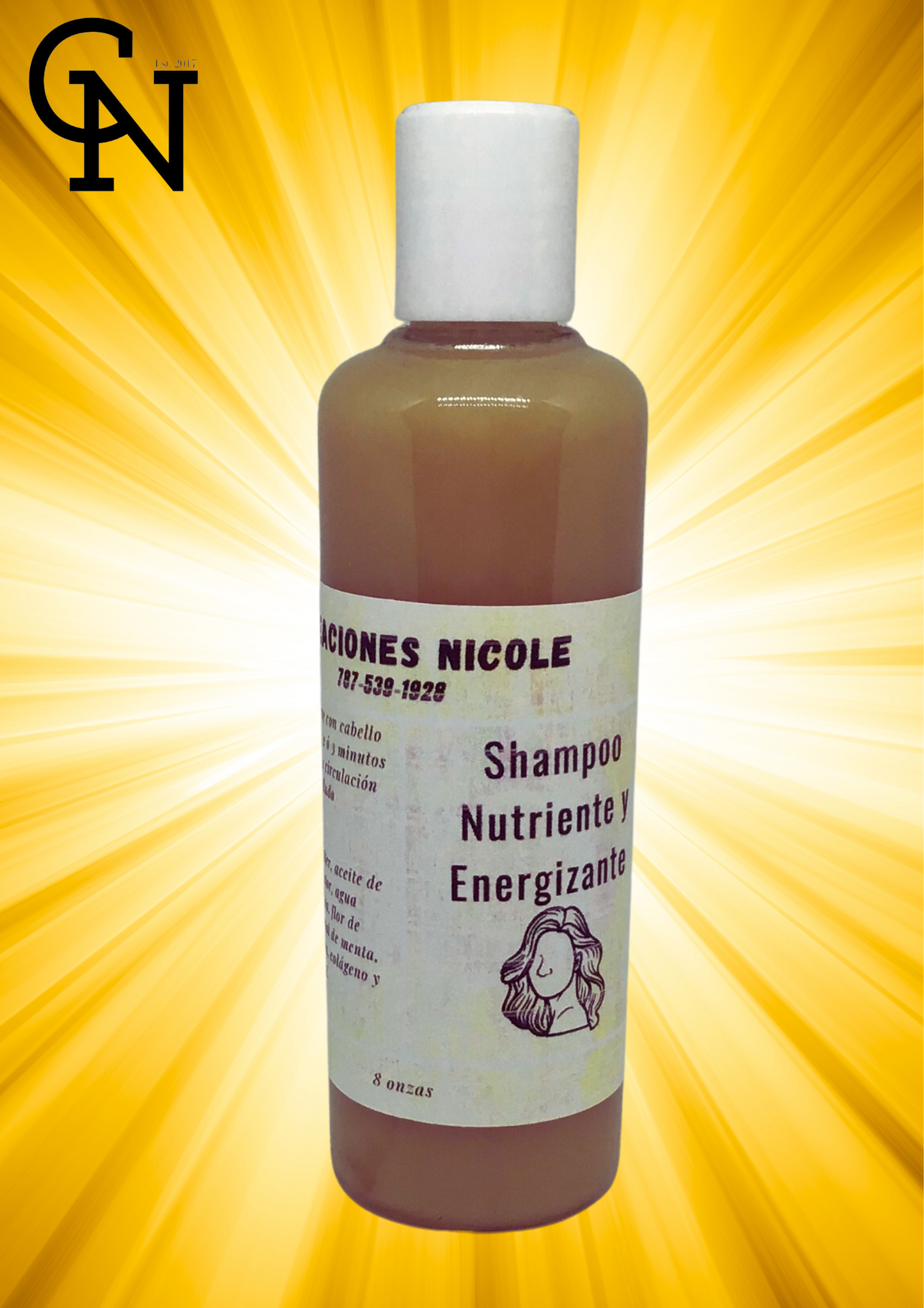 Shampoo Nutriente y Energizante