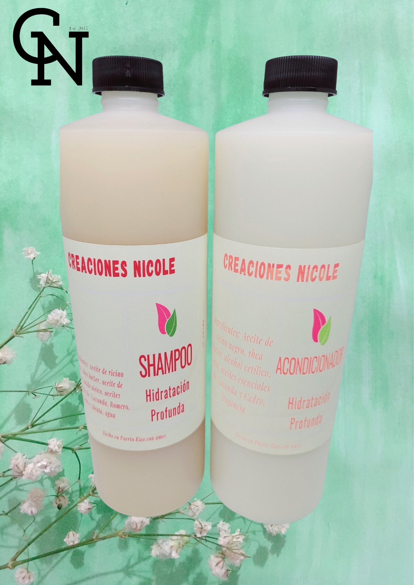 Combo de Shampoo y Acondicionador Hidratante